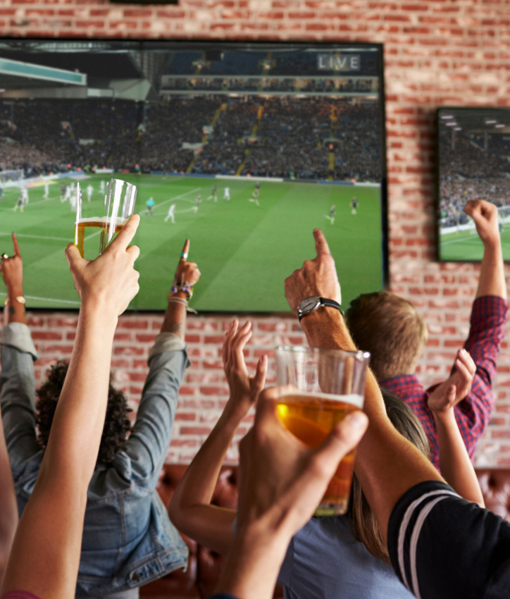 live sports at golden square hotel
